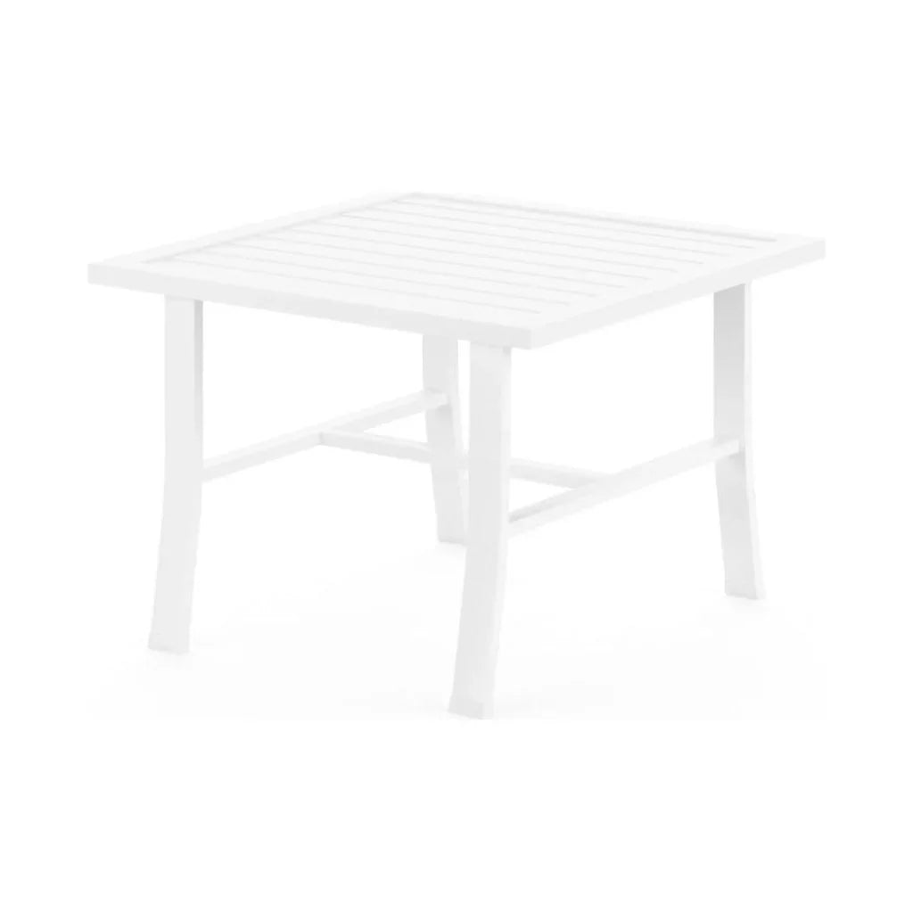 Bristol Aluminum Square Outdoor End Table - LOOMLAN - Sunset West - Outdoor Side Tables