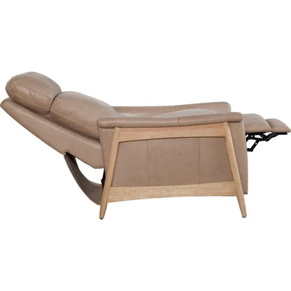 Bristol Leather Ultimate Comfort Recliner - LOOMLAN - Olivia + Quinn - Club Chairs