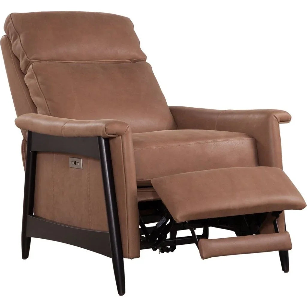 Bristol Leather Ultimate Comfort Recliner - LOOMLAN - Olivia + Quinn - Club Chairs
