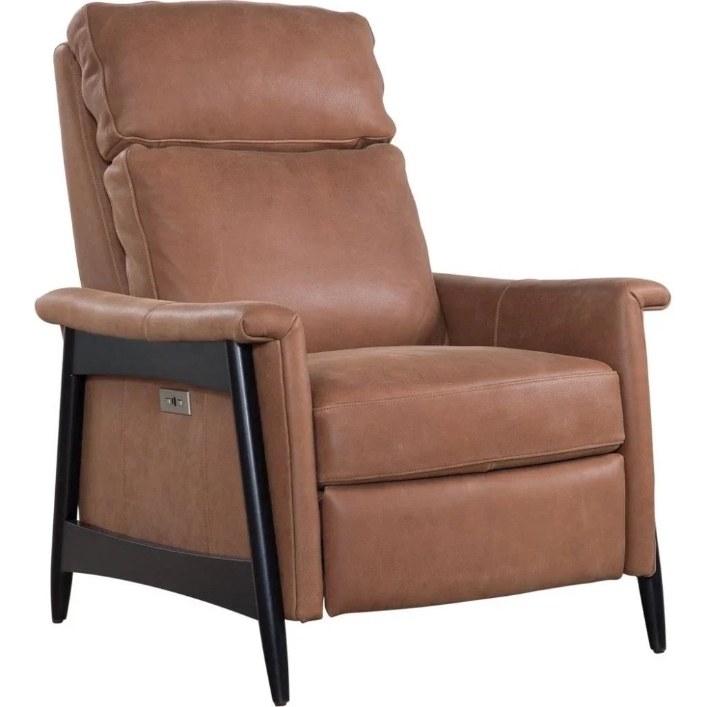 Bristol Leather Ultimate Comfort Recliner - LOOMLAN - Olivia + Quinn - Club Chairs