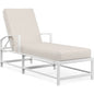 Bristol Sunbrella Outdoor Chaise-Outdoor Chaises-Sunset West-Canvas Natural-LOOMLAN