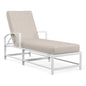 Bristol Sunbrella Outdoor Chaise-Outdoor Chaises-Sunset West-Canvas Flax-LOOMLAN