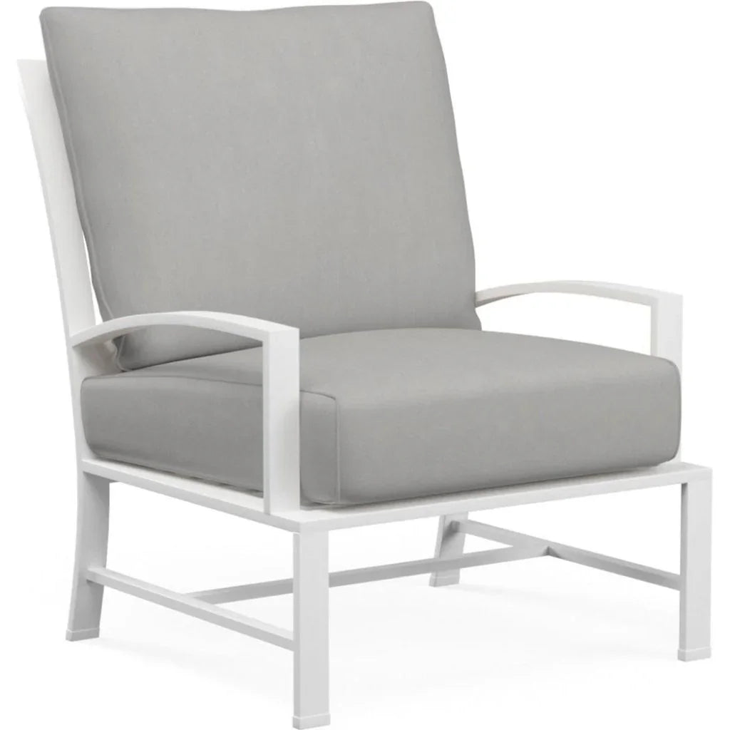 Bristol Sunbrella Outdoor Club Chair-Outdoor Accent Chairs-Sunset West-Canvas Granite-LOOMLAN