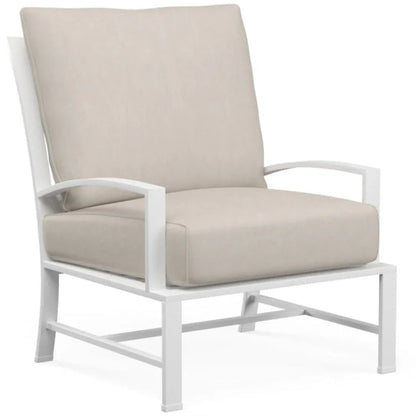 Bristol Sunbrella Outdoor Club Chair-Outdoor Accent Chairs-Sunset West-Canvas Flax-LOOMLAN