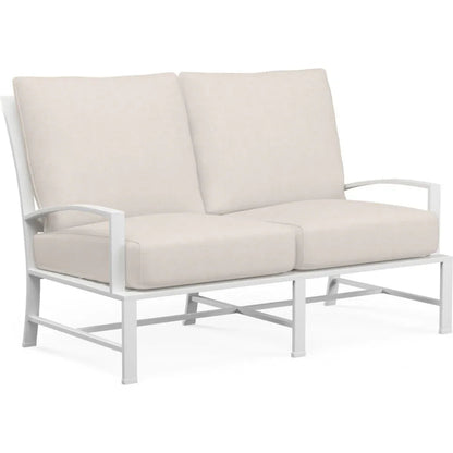 Bristol Sunbrella Outdoor Loveseat - LOOMLAN - Sunset West - Outdoor Sofas & Loveseats