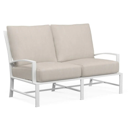 Bristol Sunbrella Outdoor Loveseat - LOOMLAN - Sunset West - Outdoor Sofas & Loveseats