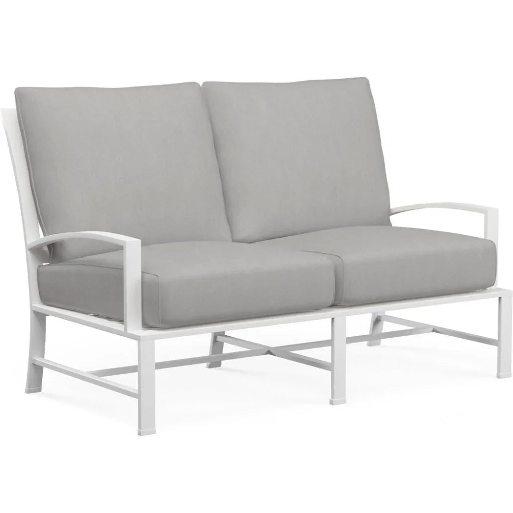 Bristol Sunbrella Outdoor Loveseat - LOOMLAN - Sunset West - Outdoor Sofas & Loveseats