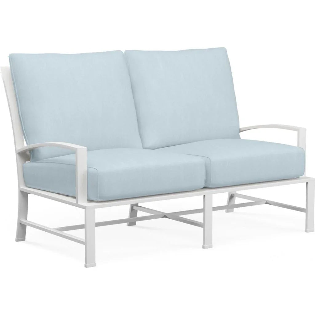 Bristol Sunbrella Outdoor Loveseat - LOOMLAN - Sunset West - Outdoor Sofas & Loveseats
