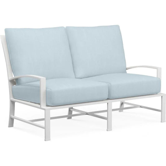 Bristol Sunbrella Outdoor Loveseat - LOOMLAN - Sunset West - Outdoor Sofas & Loveseats