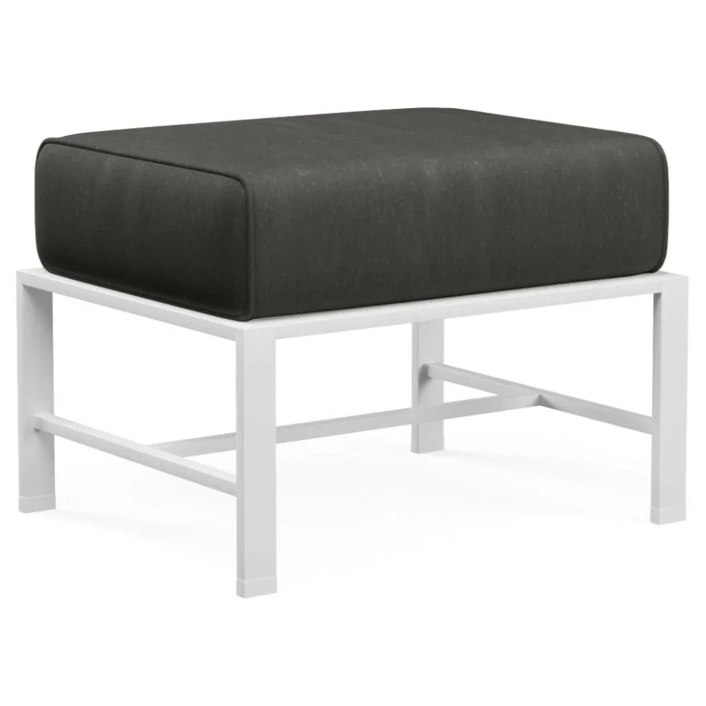 Bristol Sunbrella Outdoor Ottoman-Outdoor Ottomans-Sunset West-LOOMLAN