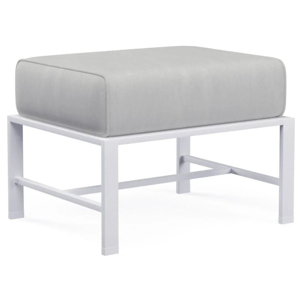 Bristol Sunbrella Outdoor Ottoman-Outdoor Ottomans-Sunset West-LOOMLAN