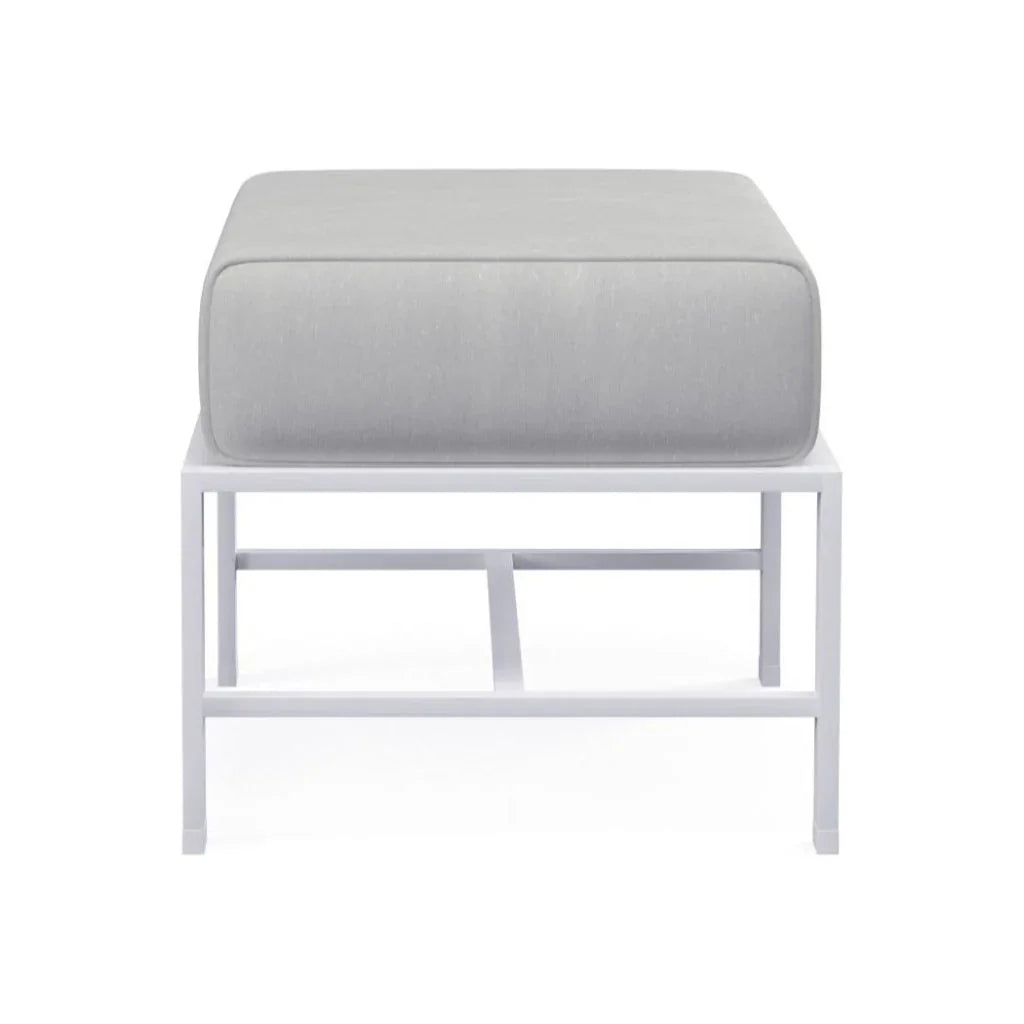 Bristol Sunbrella Outdoor Ottoman-Outdoor Ottomans-Sunset West-LOOMLAN