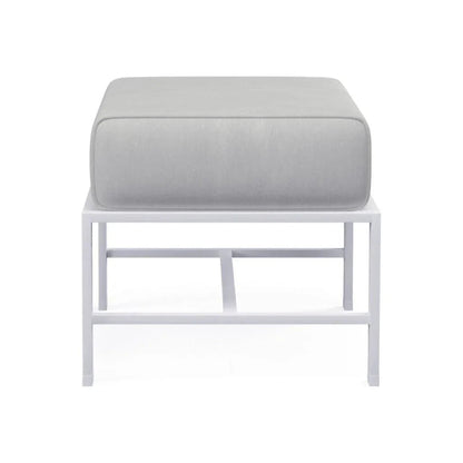 Bristol Sunbrella Outdoor Ottoman-Outdoor Ottomans-Sunset West-LOOMLAN