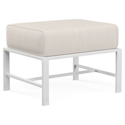 Bristol Sunbrella Outdoor Ottoman-Outdoor Ottomans-Sunset West-LOOMLAN