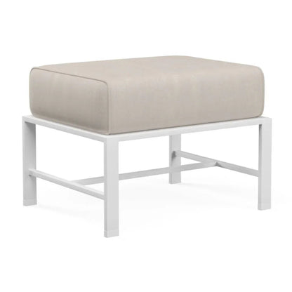 Bristol Sunbrella Outdoor Ottoman-Outdoor Ottomans-Sunset West-LOOMLAN