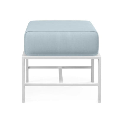 Bristol Sunbrella Outdoor Ottoman-Outdoor Ottomans-Sunset West-LOOMLAN