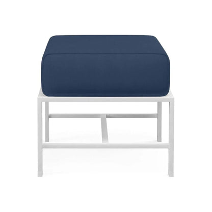 Bristol Sunbrella Outdoor Ottoman-Outdoor Ottomans-Sunset West-LOOMLAN
