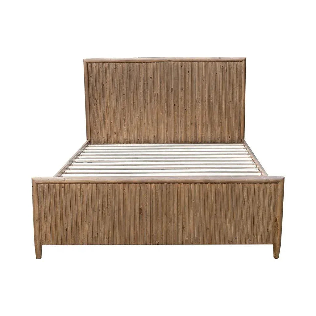Britanica Modern Elegance Wooden Bed - LOOMLAN - LH Imports - Beds