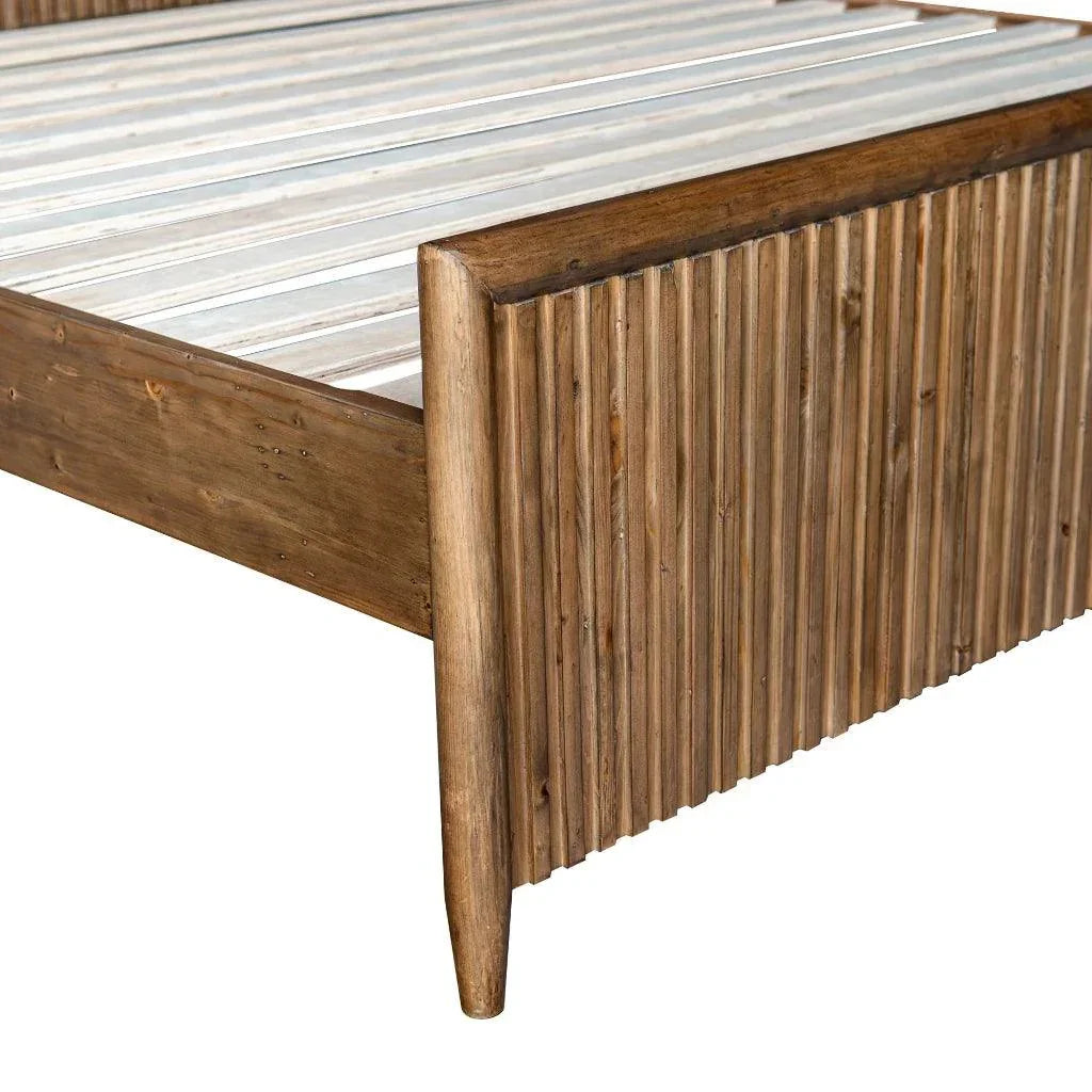 Britanica Modern Elegance Wooden Bed - LOOMLAN - LH Imports - Beds
