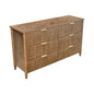 Britanica Modern Rustic6 Drawer Dresser - LOOMLAN - LH Imports - Dressers