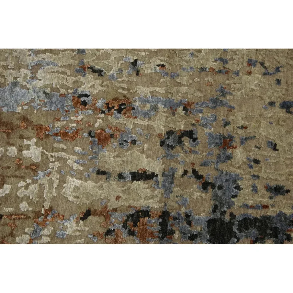 Brix Abstract Beige Large Area Rugs For Living Room - LOOMLAN - LOOMLAN - Area Rugs