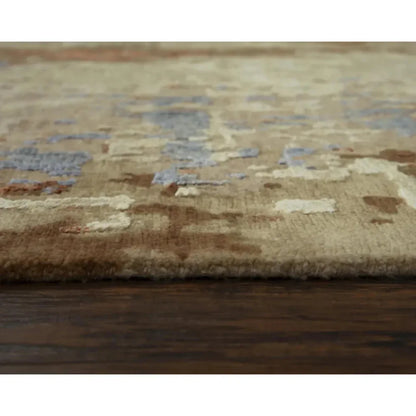 Brix Abstract Beige Large Area Rugs For Living Room - LOOMLAN - LOOMLAN - Area Rugs