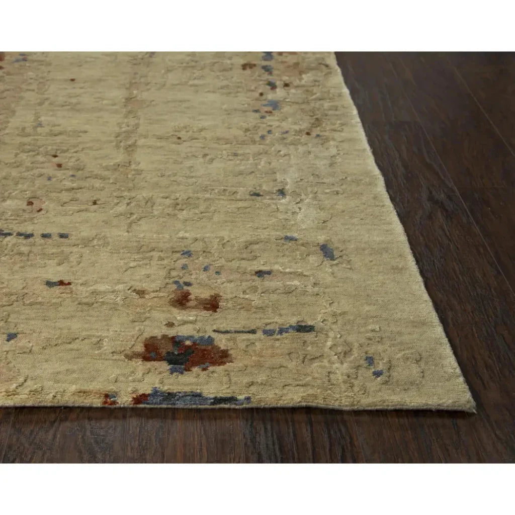 Brix Abstract Beige Large Area Rugs For Living Room - LOOMLAN - LOOMLAN - Area Rugs