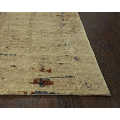 Brix Abstract Beige Large Area Rugs For Living Room - LOOMLAN - LOOMLAN - Area Rugs