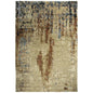 Brix Abstract Beige Large Area Rugs For Living Room - LOOMLAN - LOOMLAN - Area Rugs