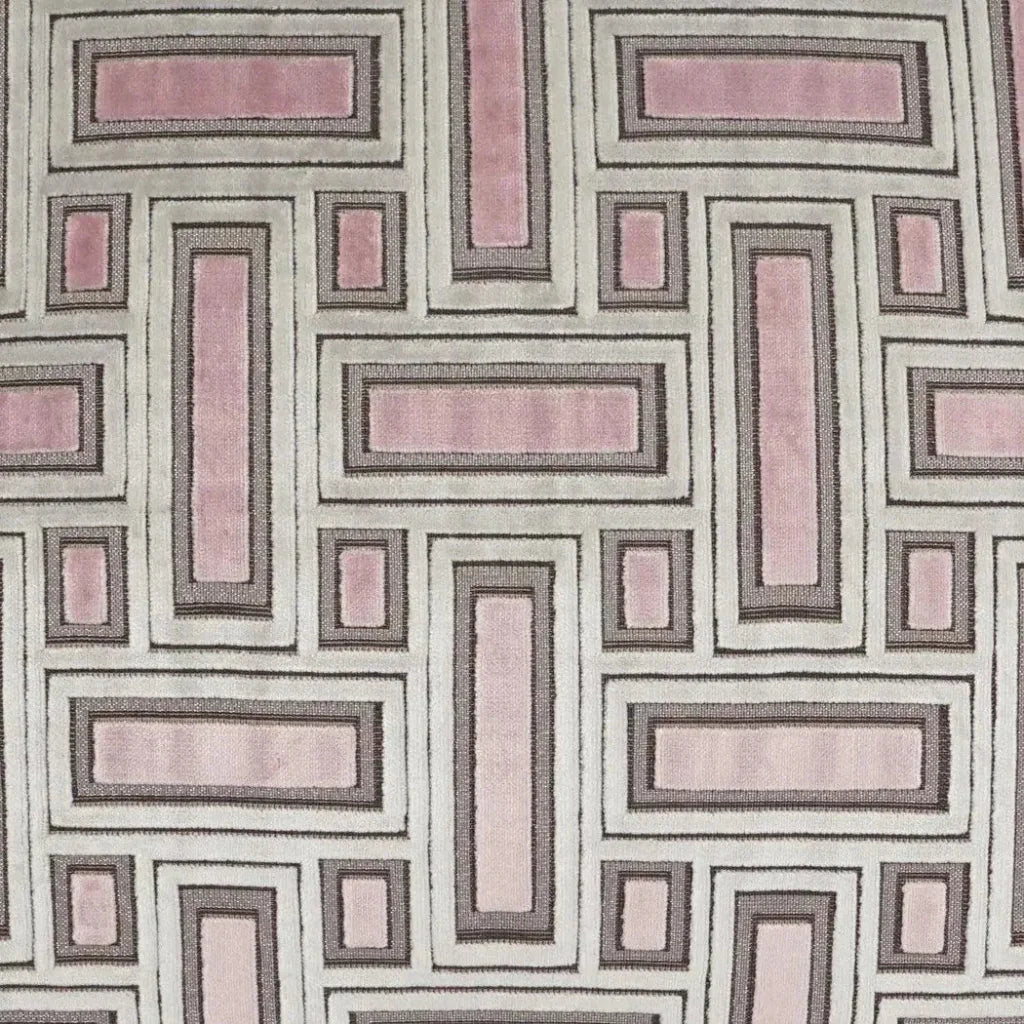 Brix Bella Geometric Blush Large Throw Pillow Insert - LOOMLAN - D.V. Kap - Throw Pillows