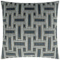 Brix Haze Transitional Blue Large Throw Pillow Insert - LOOMLAN - D.V. Kap - Throw Pillows