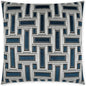 Brix Sapphire Geometric Blue Large Throw Pillow Insert - LOOMLAN - D.V. Kap - Throw Pillows