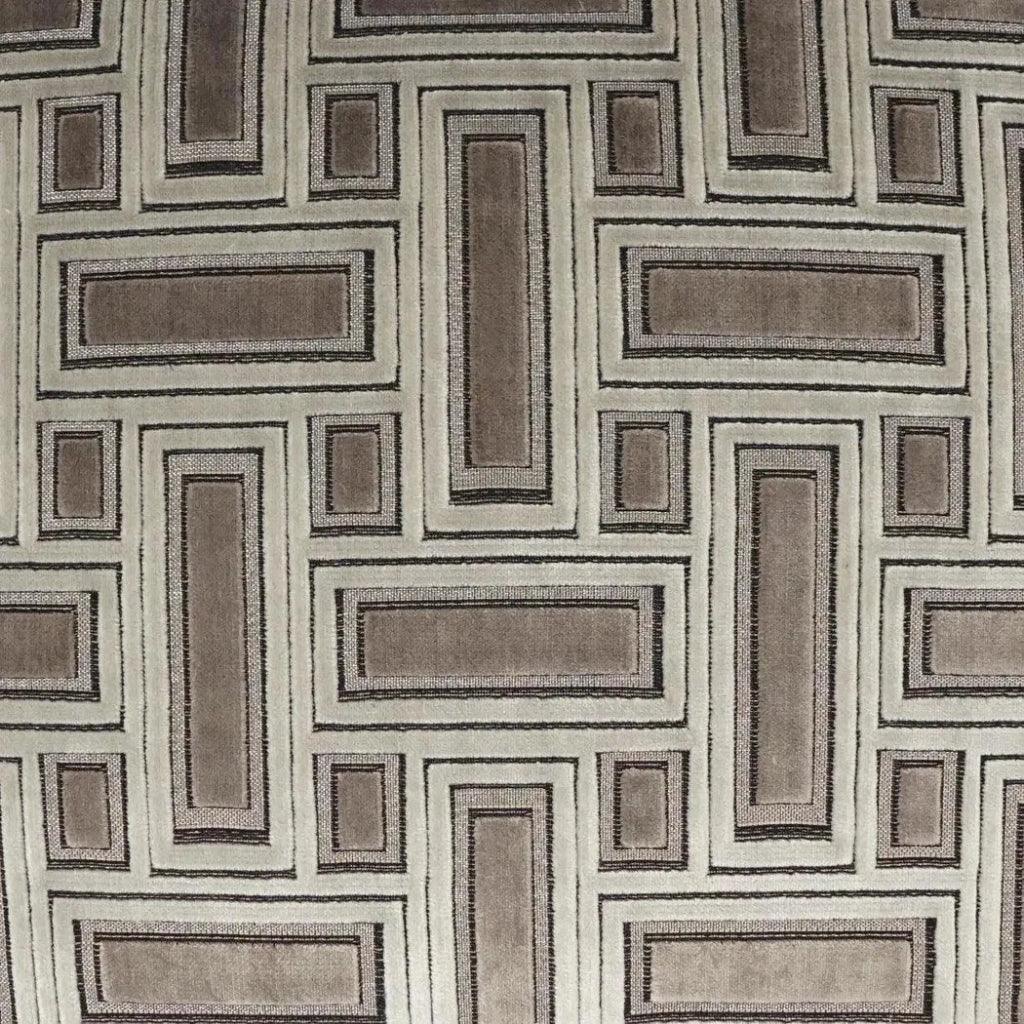 Brix Truffle Taupe Large Throw Pillow Insert - LOOMLAN - D.V. Kap - Throw Pillows