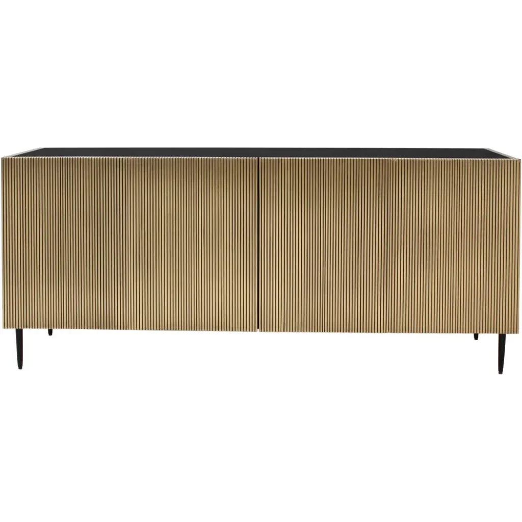 Brogan Wood and Iron Sideboard - LOOMLAN - Moe's Home - Sideboards