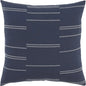 Broken Stripe Blue Throw Pillow Down Insert - LOOMLAN - LOOMLAN - Throw Pillows