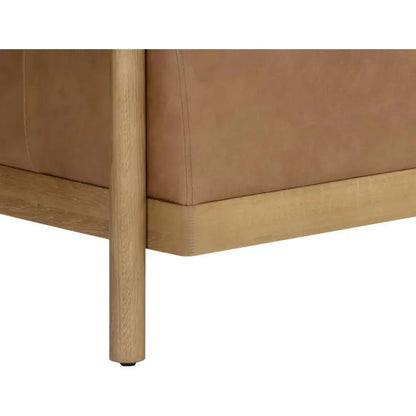 Bromley Leather Luxurious Sofa - LOOMLAN - SUNPAN - Sofas & Loveseats