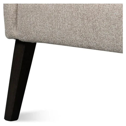 Bronson Accent Tub Chair Beige Performance - LOOMLAN - Sarreid - Accent Chairs