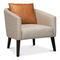 Bronson Accent Tub Chair Beige Performance - LOOMLAN - Sarreid - Accent Chairs