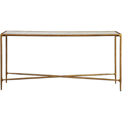 Bronson Marble Top Sofa Table - LOOMLAN - Furniture Classics - Console Tables