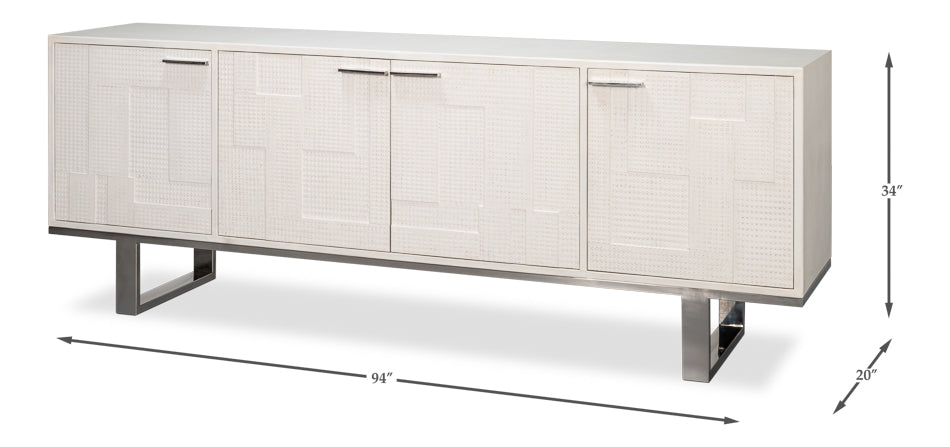 Bronzini Four Doors Credenza
