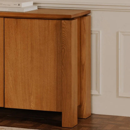 Brook Country Oak With Floating Design Sideboard - LOOMLAN - Moe's Home - Sideboards