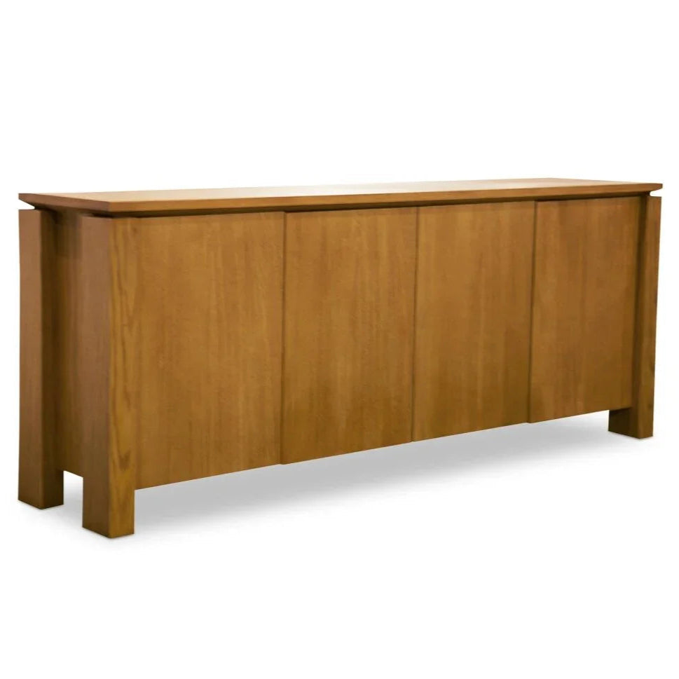 Brook Country Oak With Floating Design Sideboard - LOOMLAN - Moe's Home - Sideboards