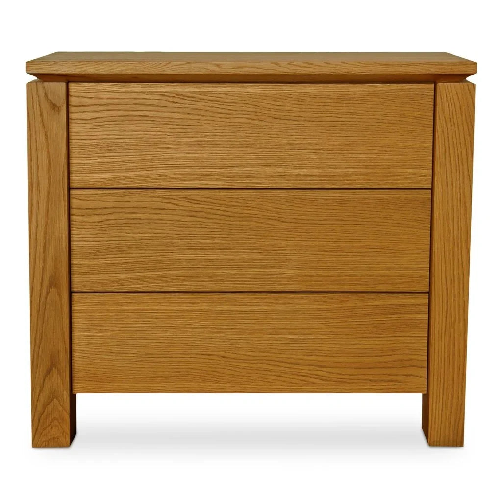 Brook Country Oak With Floating Top Chest - LOOMLAN - Moe's Home - Chests