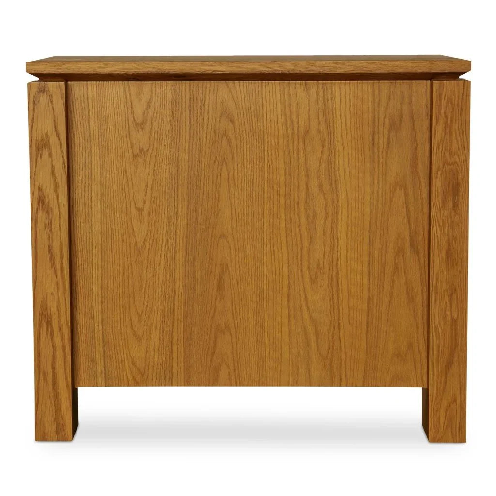 Brook Country Oak With Floating Top Chest - LOOMLAN - Moe's Home - Chests
