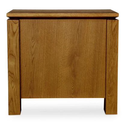 Brook Country Oak With Floating Top Design Nightstand - LOOMLAN - Moe's Home - Nightstands