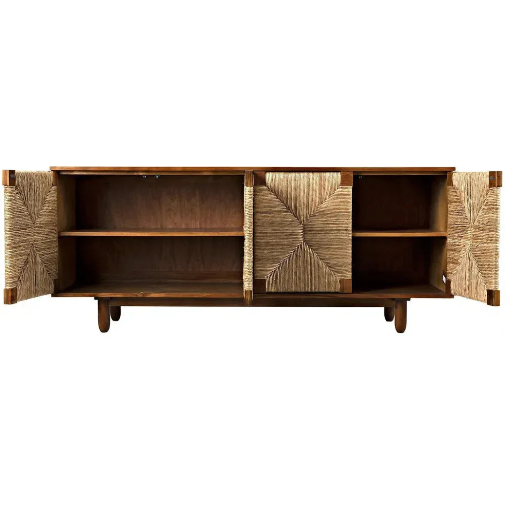 Brook Four Doors Wooden Sideboard