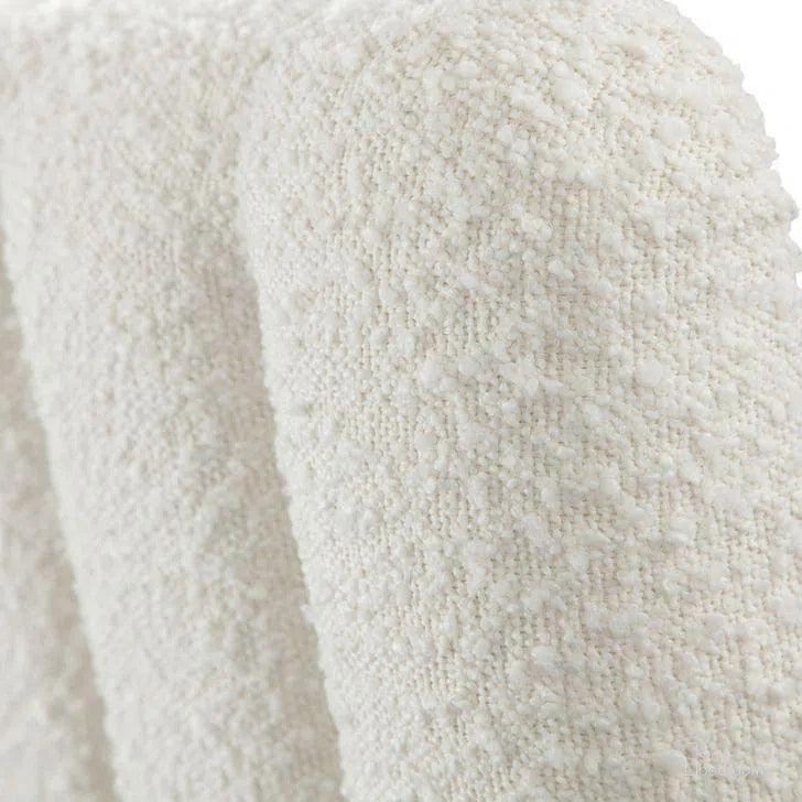 Brooke Ivory Boucle Bed Frame - LOOMLAN - Diamond Sofa - Beds