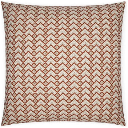 Brookland Paprika Copper Red Large Throw Pillow Insert - LOOMLAN - D.V. Kap - Throw Pillows