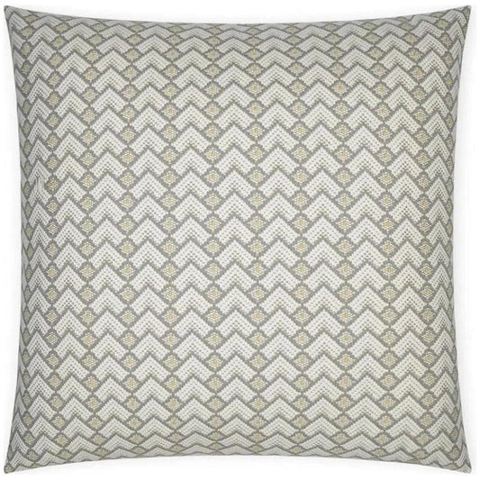 Brookland Twine Grey Large Throw Pillow Insert - LOOMLAN - D.V. Kap - Throw Pillows