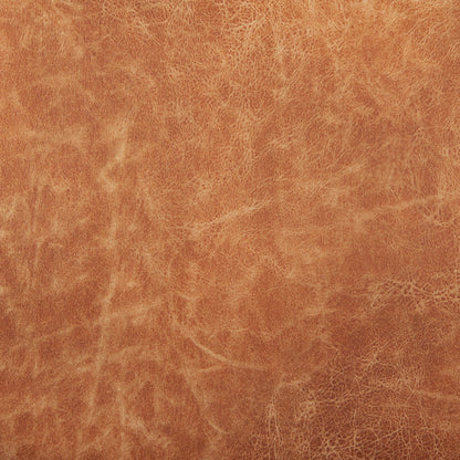 Brooks Brown Faux Leather Arm Chair